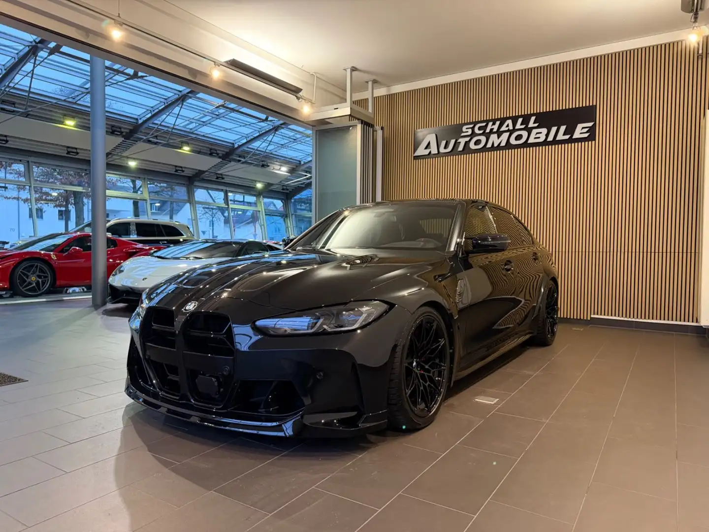 BMW M3 xDrive Compet. *DE/CARBON/TRACK/HUD/CAM/VOLL* Negru - 1