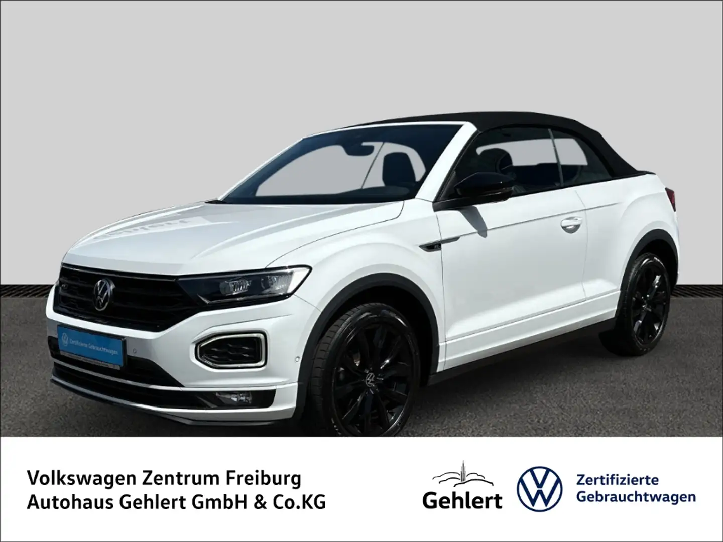 Volkswagen T-Roc Cabriolet R-Line 1.5 TSI DSG Navi LED ACC Weiß - 1