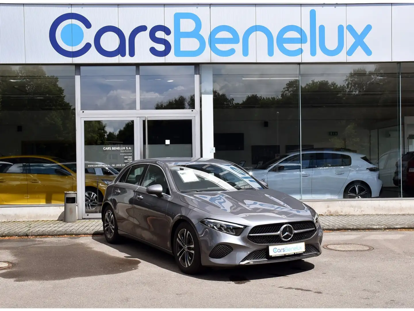 Mercedes-Benz A 200 Progressive 7G-DCT DISTRONIC CUIR GPS CAM KEYLESS Argent - 1