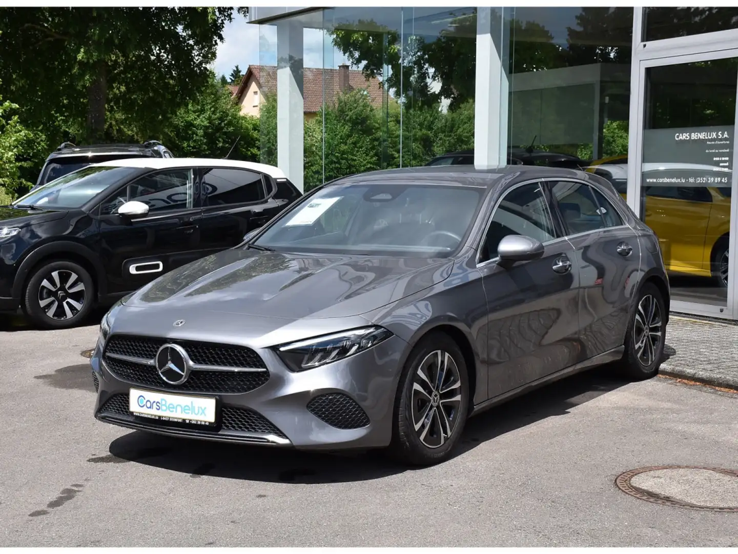 Mercedes-Benz A 200 Progressive 7G-DCT DISTRONIC CUIR GPS CAM KEYLESS Argent - 2
