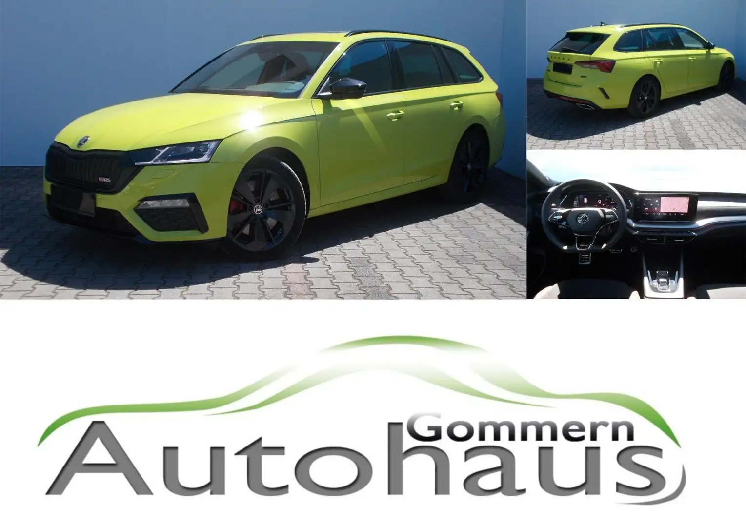 Skoda Octavia Combi RS * DSG * ACC * LED * NAVI * uvm Grün - 1