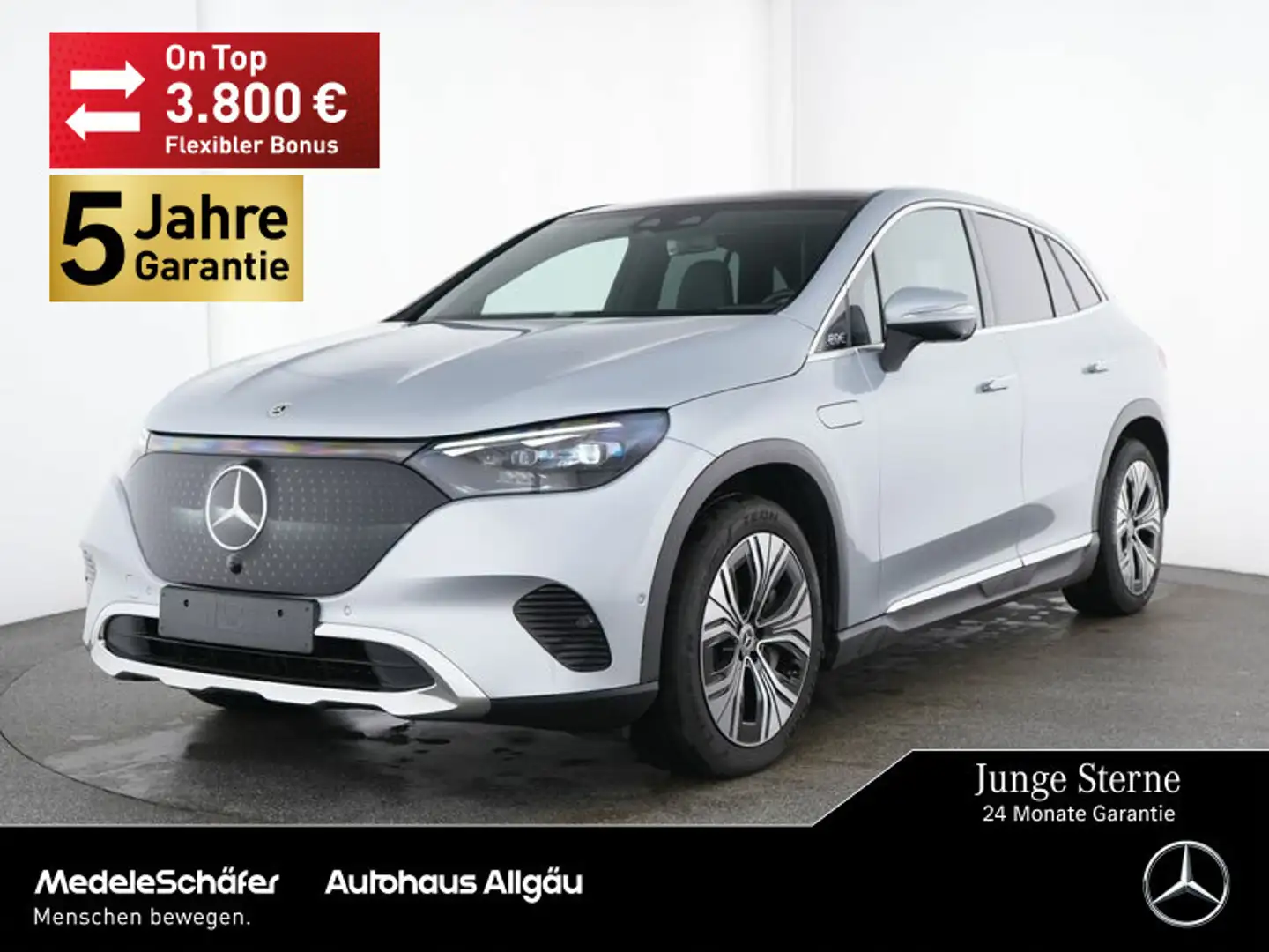 Mercedes-Benz EQE SUV EQE SUV 350 4M ElectricART 20" AHK D-Light NP101 Ezüst - 1