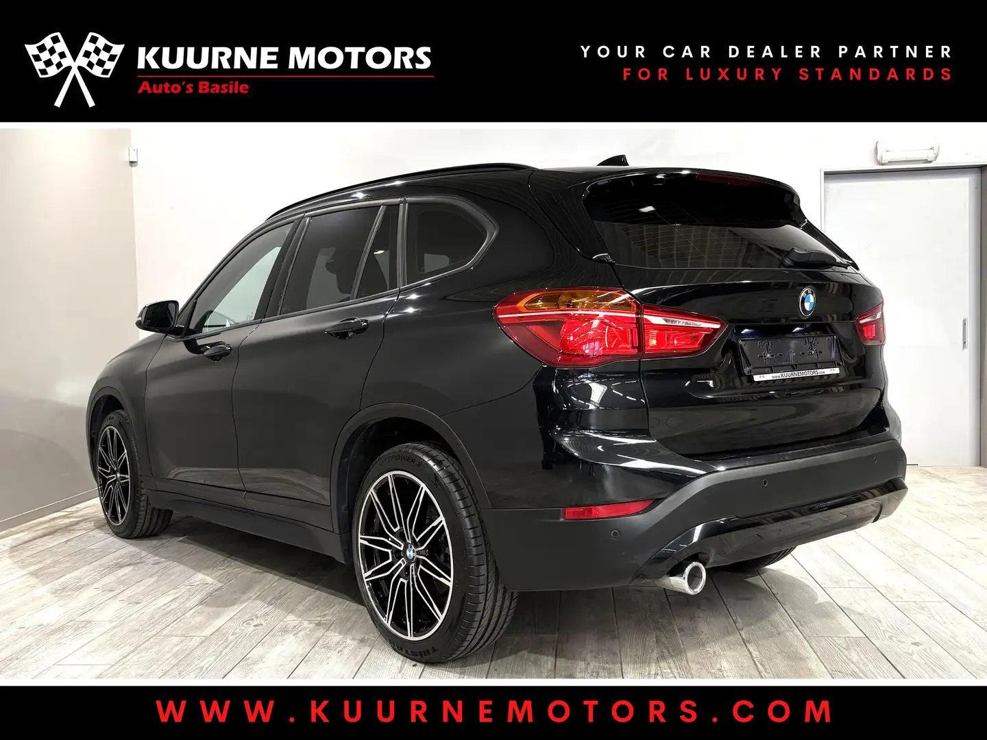 BMW X1 sDrive16d Alu19"/Leder/Gps/Cruise *1j garantie* Noir - 2