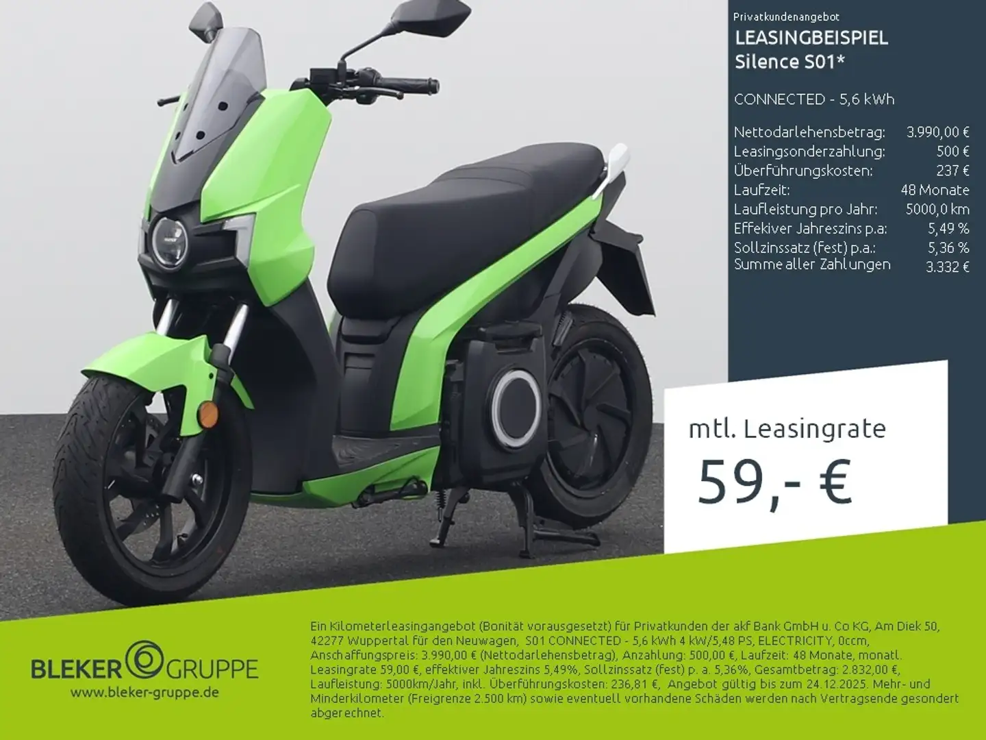 Silence S01 CONNECTED - 5,6 kWh Zöld - 2