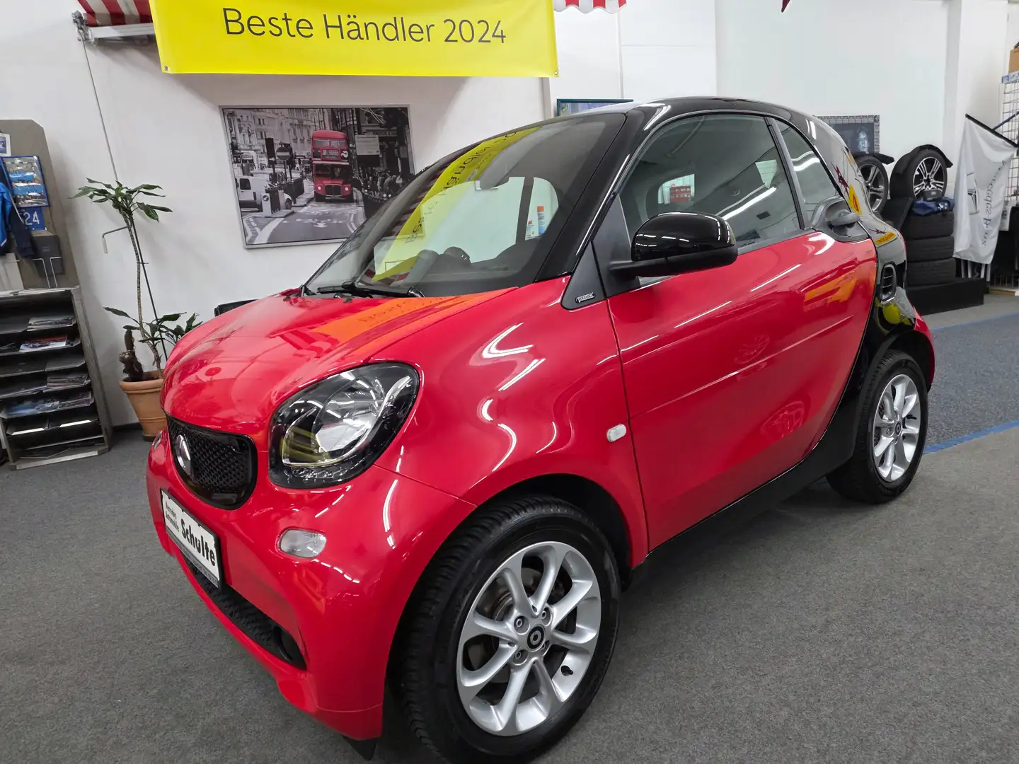 smart forTwo fortwo coupe twinamic passion Klima,Sh,Cool&Audio Rot - 1