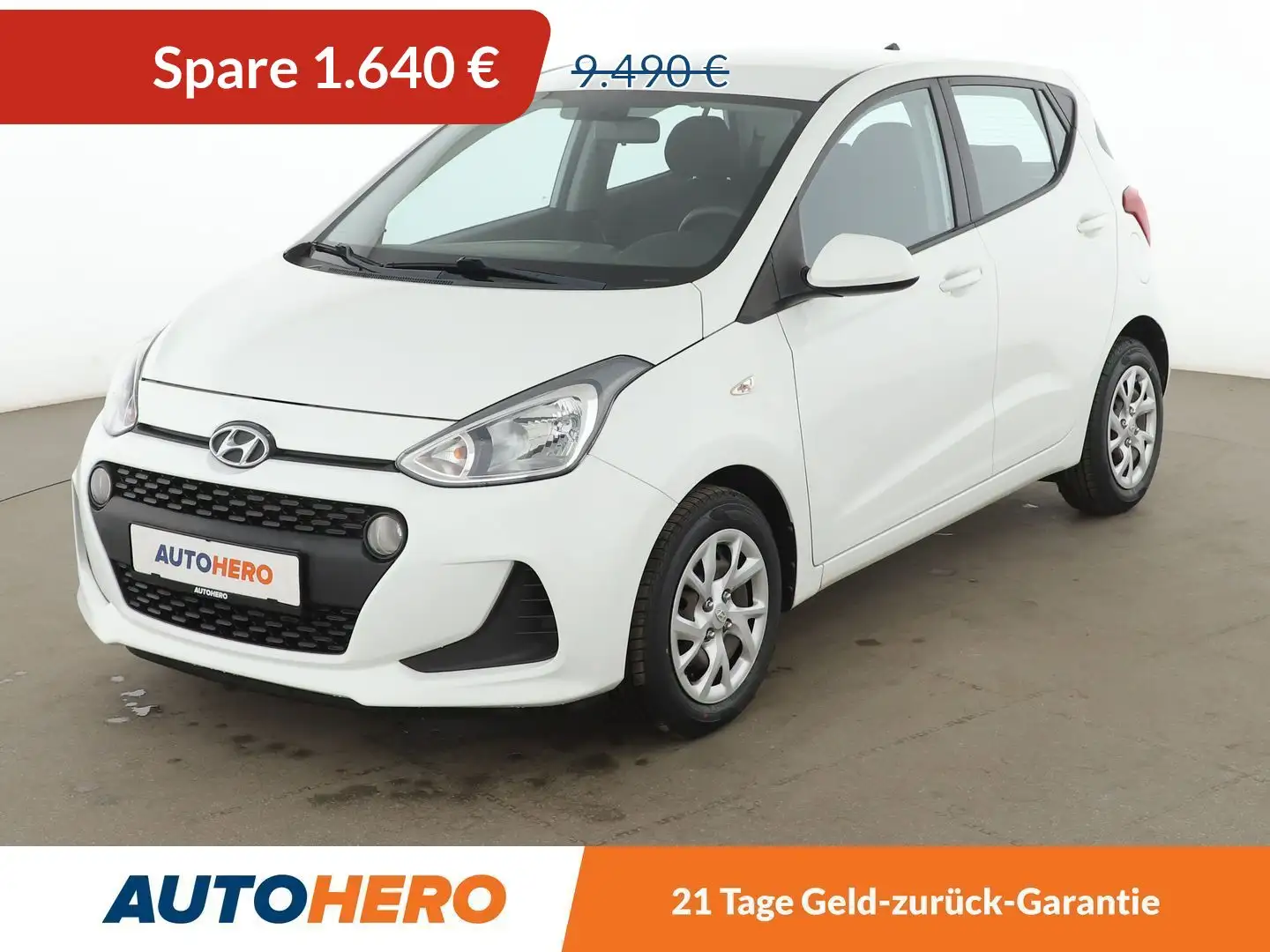 Hyundai i10 1.0 Basis*KLIMA*GARANTIE* Weiß - 1