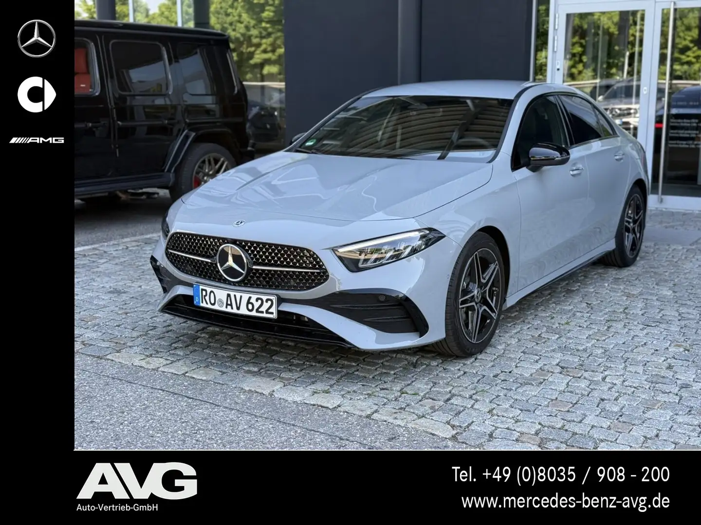 Mercedes-Benz A 200 A 200 Lim AMG Special Edition LED Sound Night RF Grau - 1