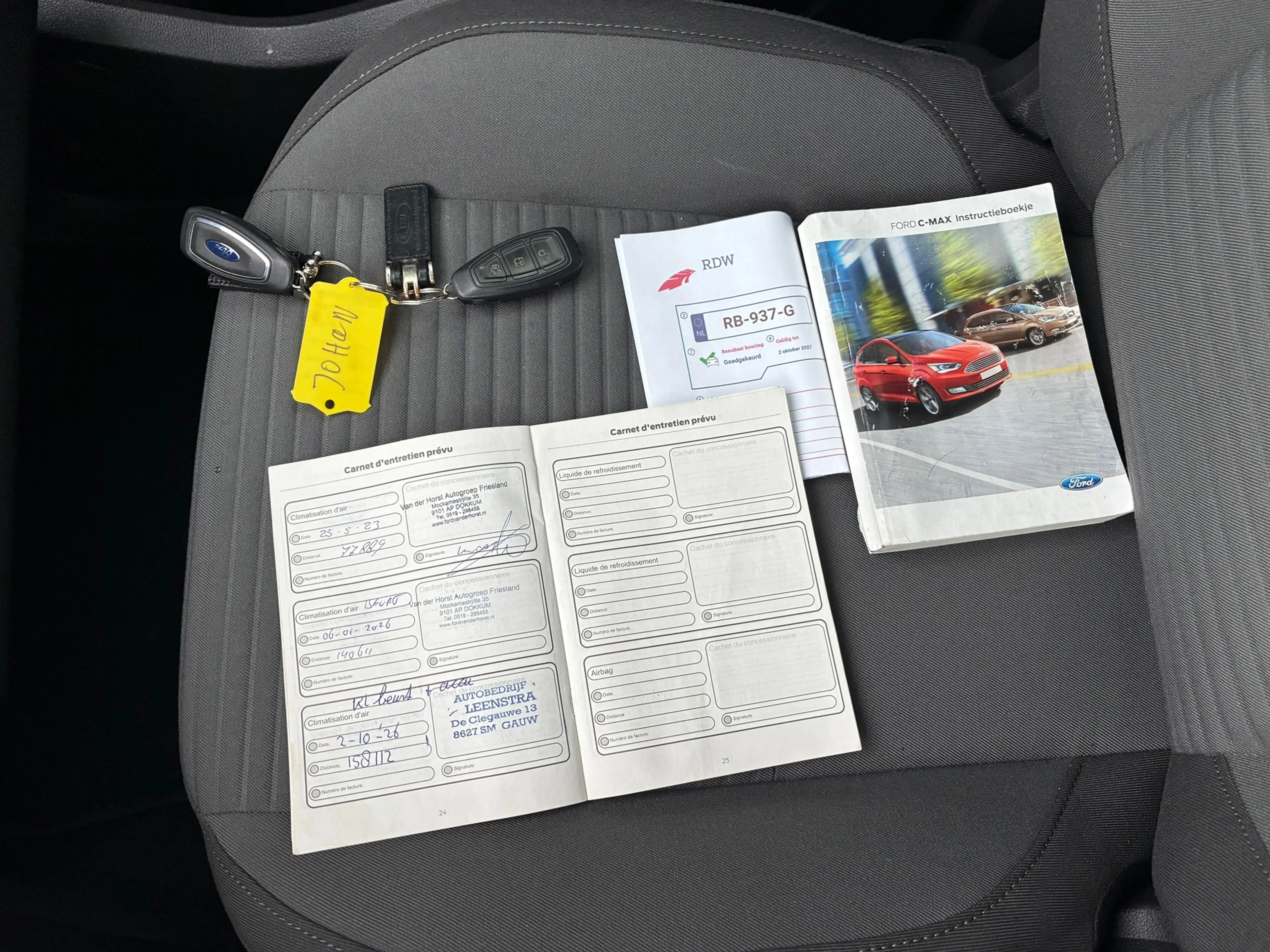 Ford C-Max 1.0 Titanium | Pano + Cruise + Clima Nu € 6.975,-! — photo 24