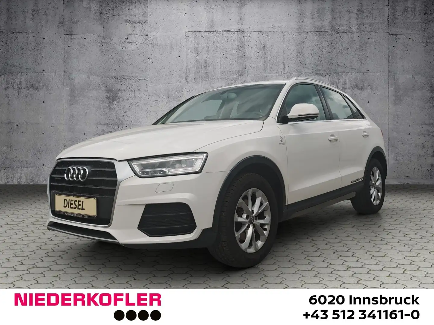 Audi Q3 Q3 2,0 TDI Design quattro Weiß - 1
