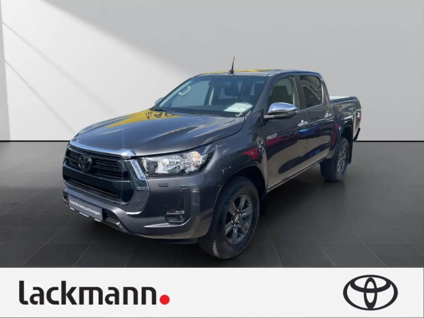 Toyota Hilux 2.8 Double Cab 4x4*Navi*Safety Sense* Gris - 1
