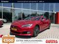 Tesla Model S 75D | NL-Auto | Panoramadak | 12 MAANDEN BOVAG GAR Rood - thumbnail 1