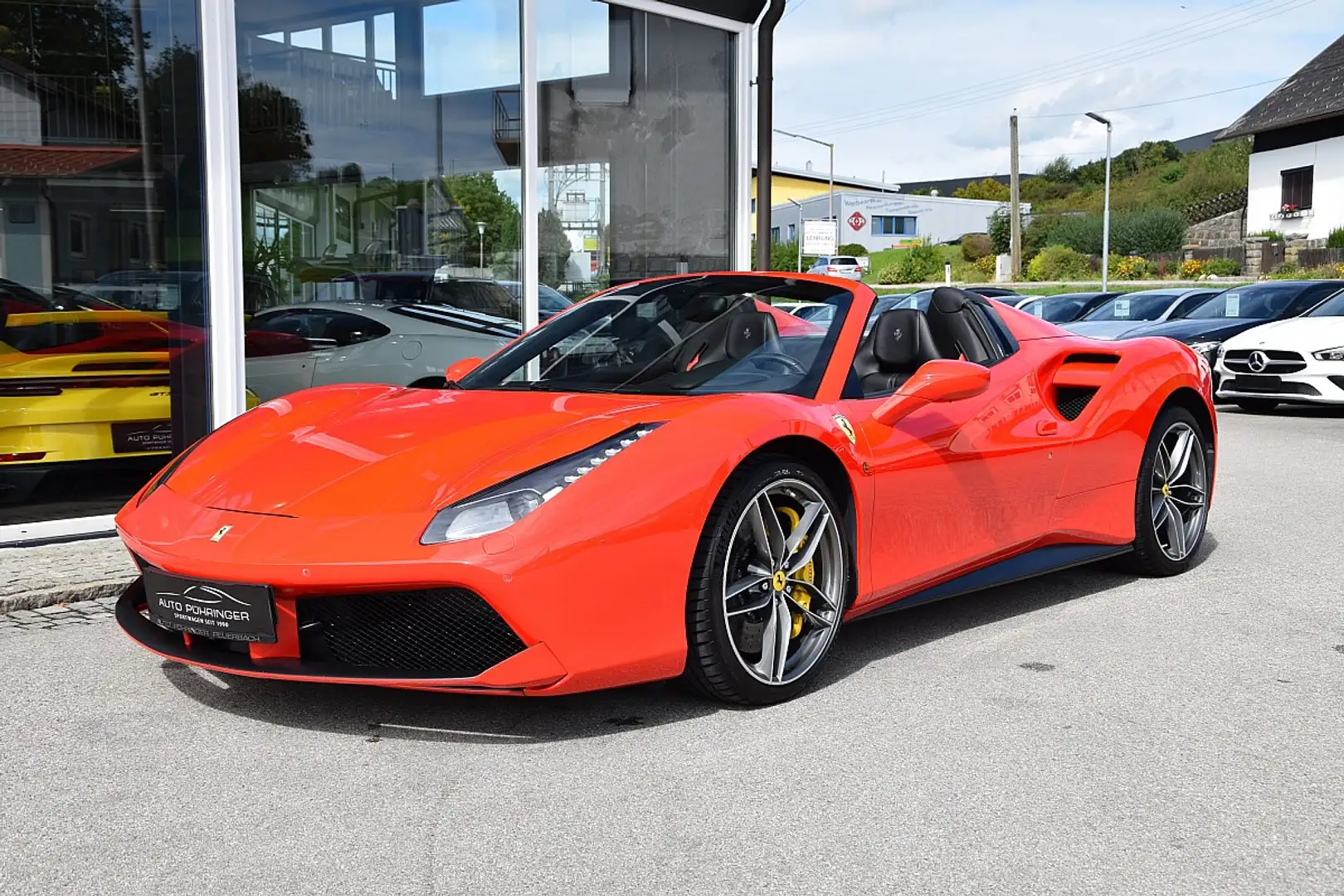 Ferrari 488 Spider *Carbon Interieur*Racingsitze*Kamera*2.H... Rot - 2
