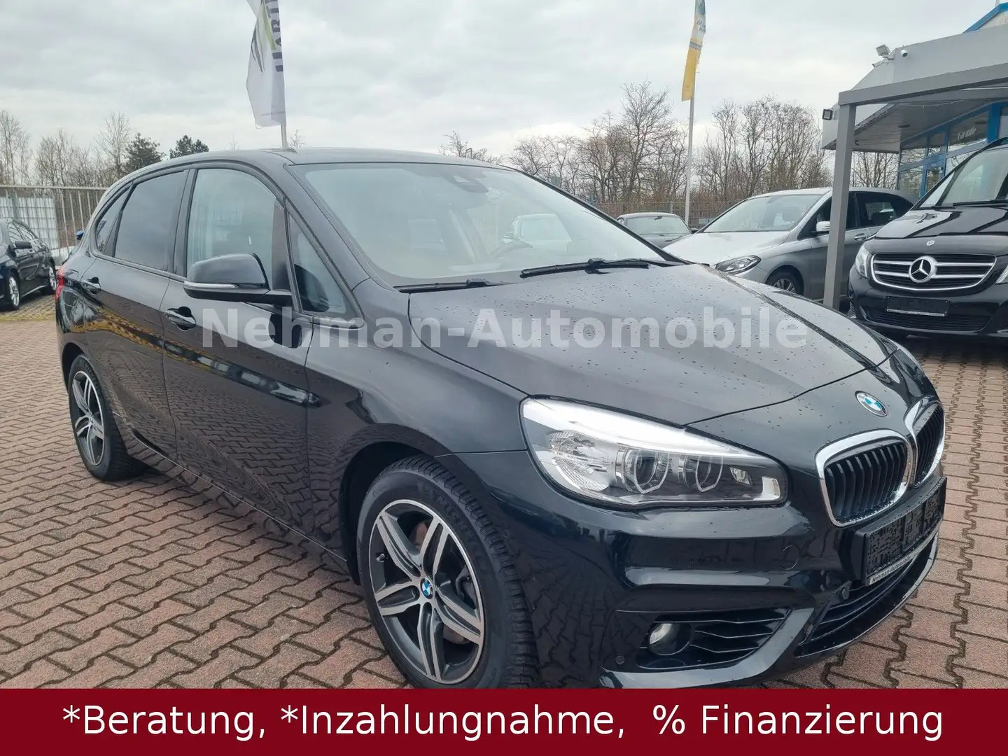 BMW 225 (Benzin/ Elektro) Allrad/ Auto Noir - 2