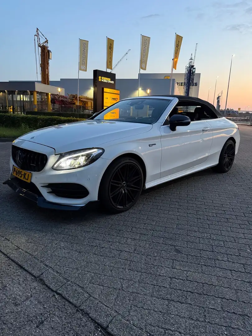 Mercedes-Benz C 400 4Matic AMG Line Sportuitlaat Head up C43 vol uitvo Wit - 1