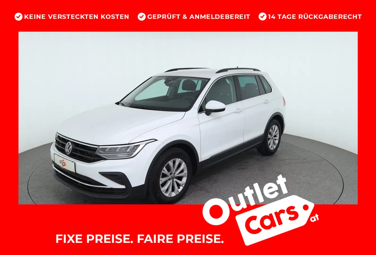 Volkswagen Tiguan Life TDI Blanco - 1