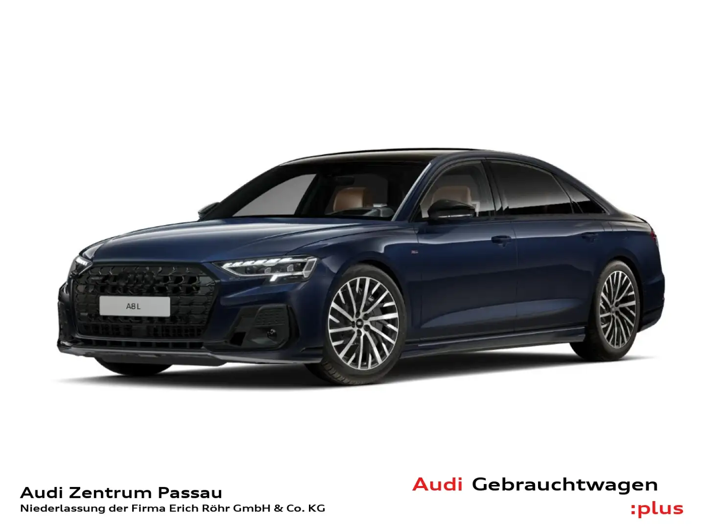 Audi A8 L 60 TFSI e quattro tiptr. Blau - 1