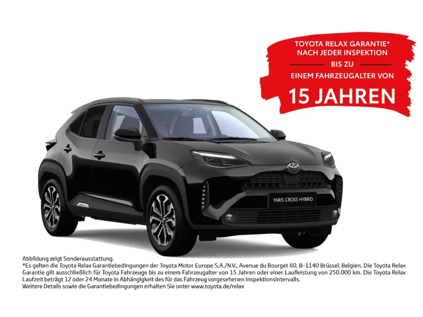 Toyota Yaris Cross 1.5 Teamplayer*Safety+Winter Paket Schwarz - 1