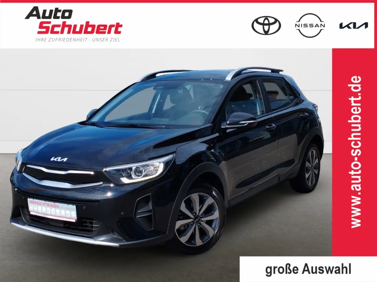 Kia Stonic Vision 1.0 T-GDI Navi Apple CarPlay Android Auto K Nero - 1