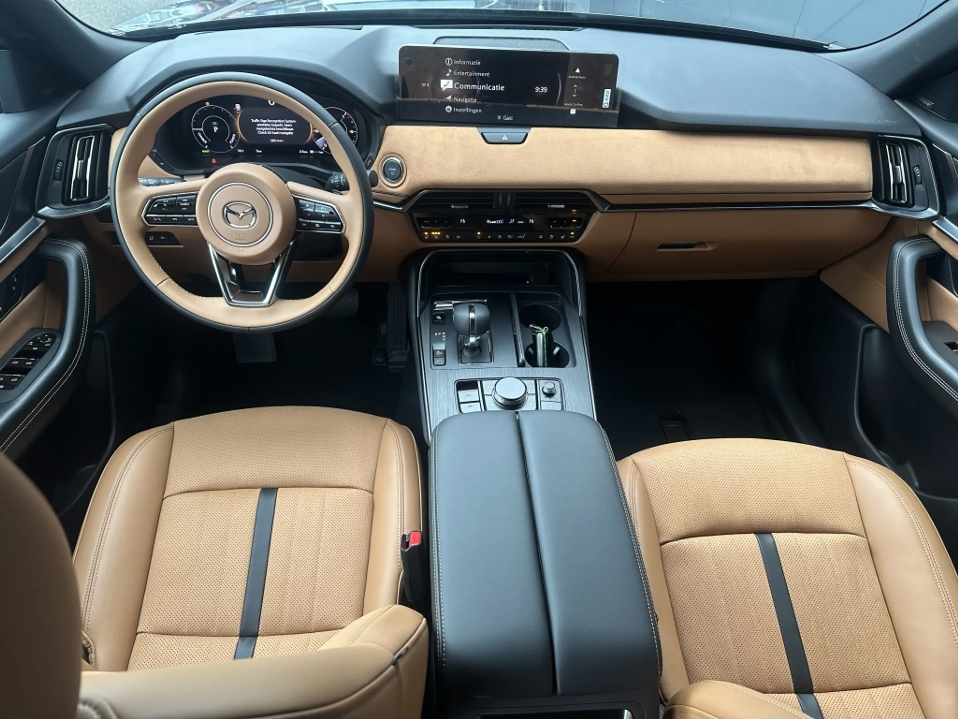 Mazda CX-60 2.5 PHEV Homura Plus / Tan Nappa Lederen Bekleding — photo 11