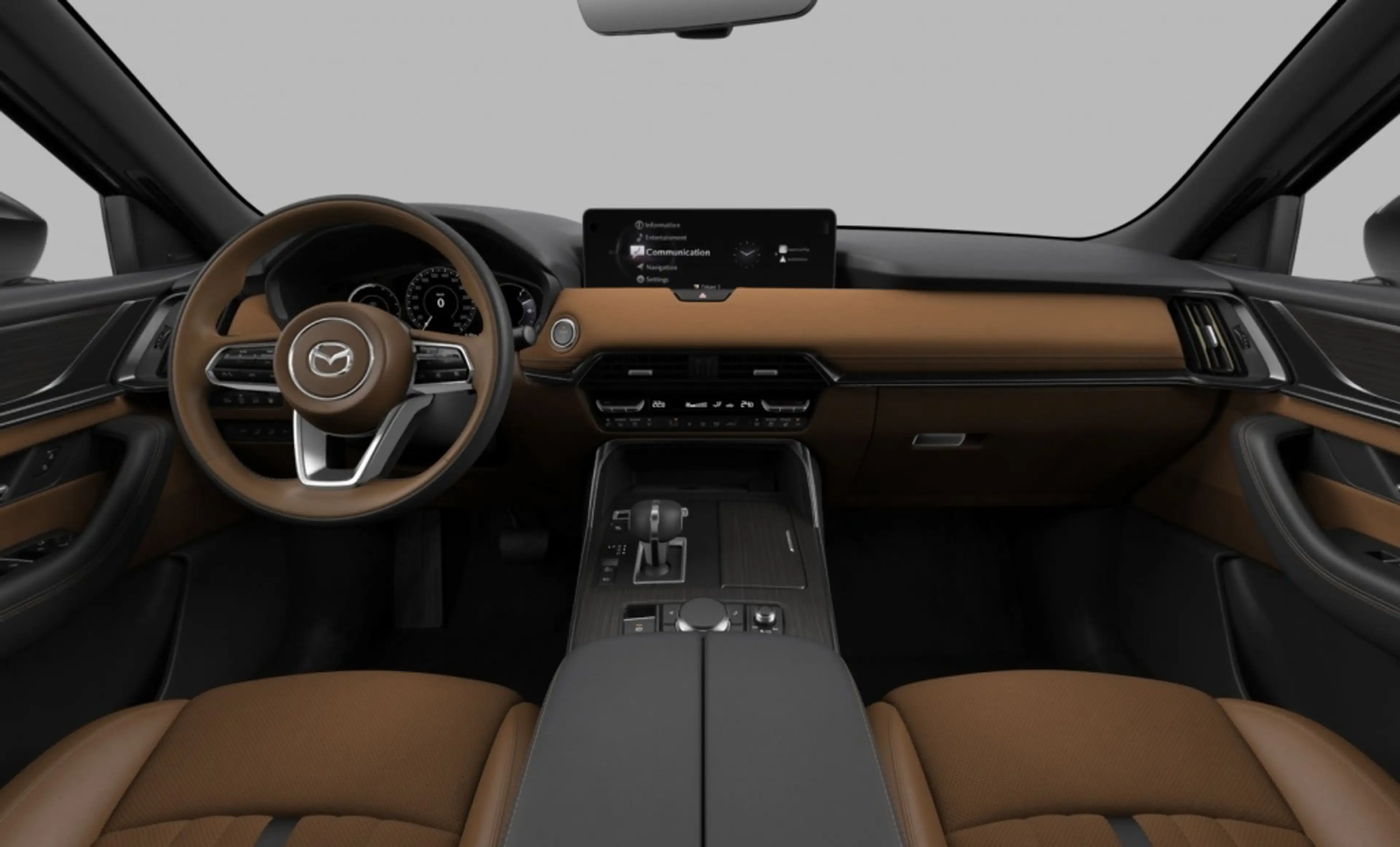 Mazda CX-60 2.5 PHEV Homura Plus / Tan Nappa Lederen Bekleding — photo 33