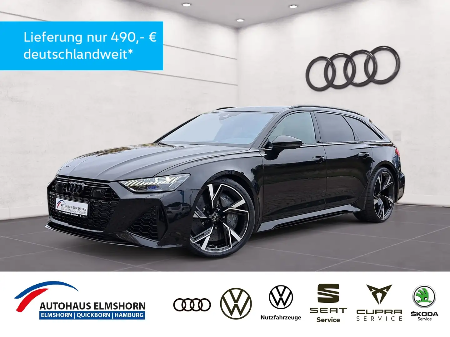 Audi RS6 Avant 4.0 TFSI quattro tiptronic KERA DYNPAK+ 305 Schwarz - 1