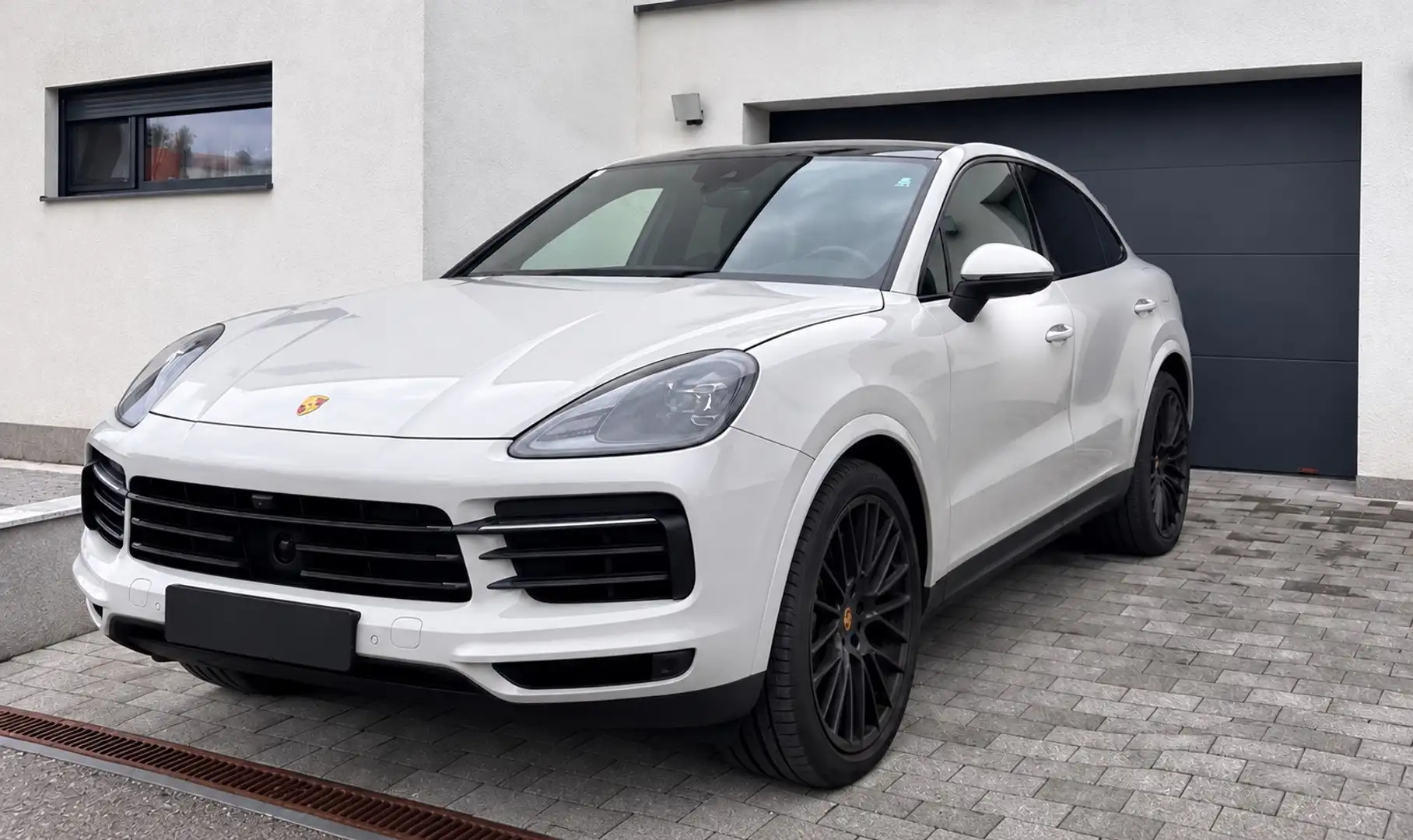 Porsche Cayenne Porsche Cayenne Coupé E-Hybrid | Kreide | 22” Blac Grau - 2