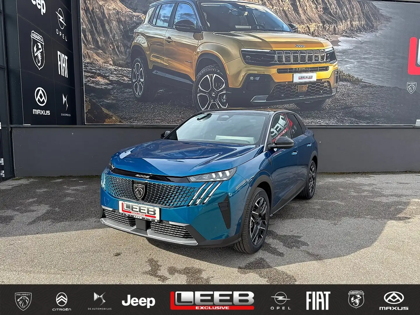 Peugeot 3008 Hybrid 145 e-DCS6 GT inkl. 360° Vision & Drive ... Blau - 1