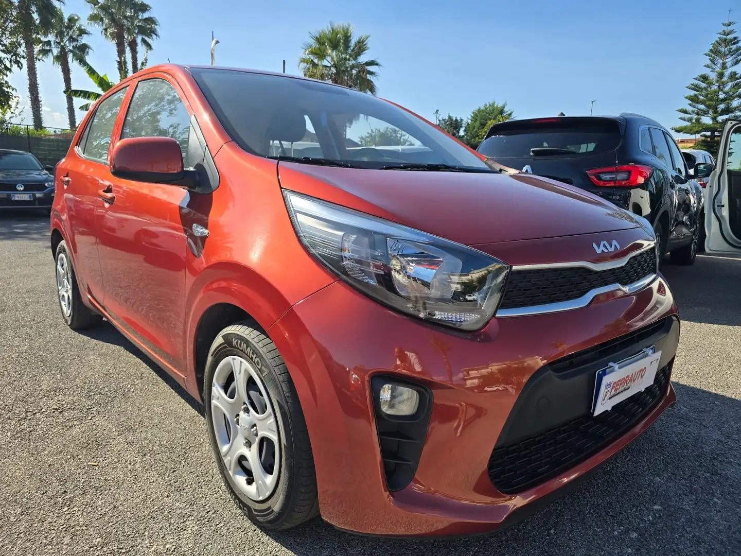 Kia Picanto 1.0 67CV X-LINE 12V 5PORTE Arancione - 2