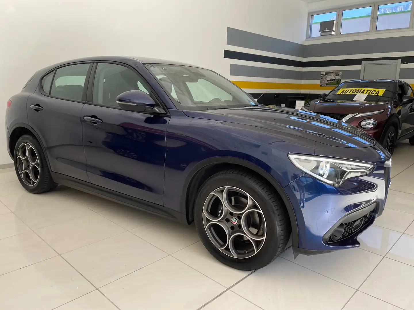 Alfa Romeo Stelvio Stelvio 2020 2.2 t Sprint Q4 190cv auto Bleu - 1