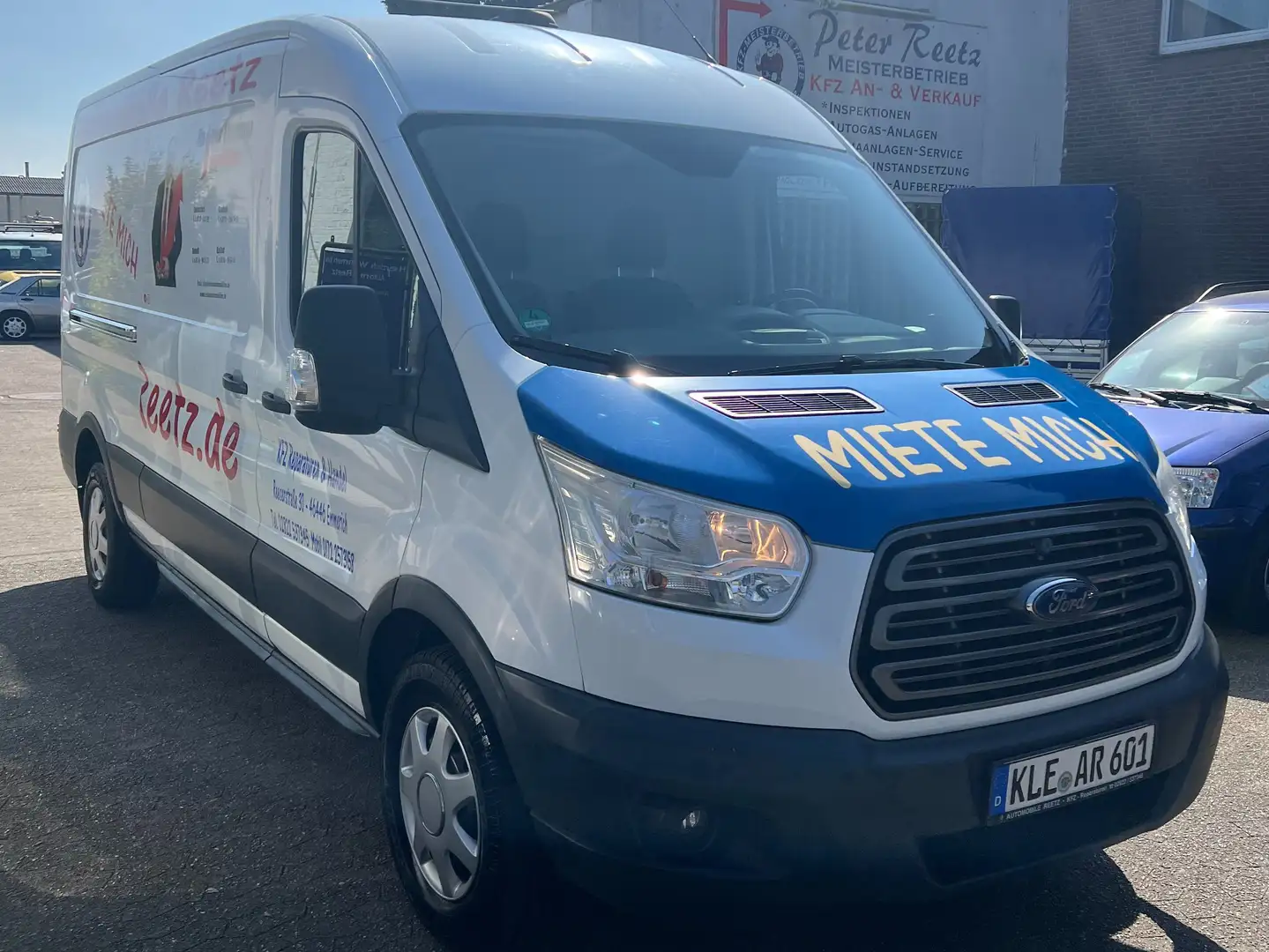 Ford Transit TÜV & Inspektion NEU - Klimanlage - Garantie L3 Weiß - 2