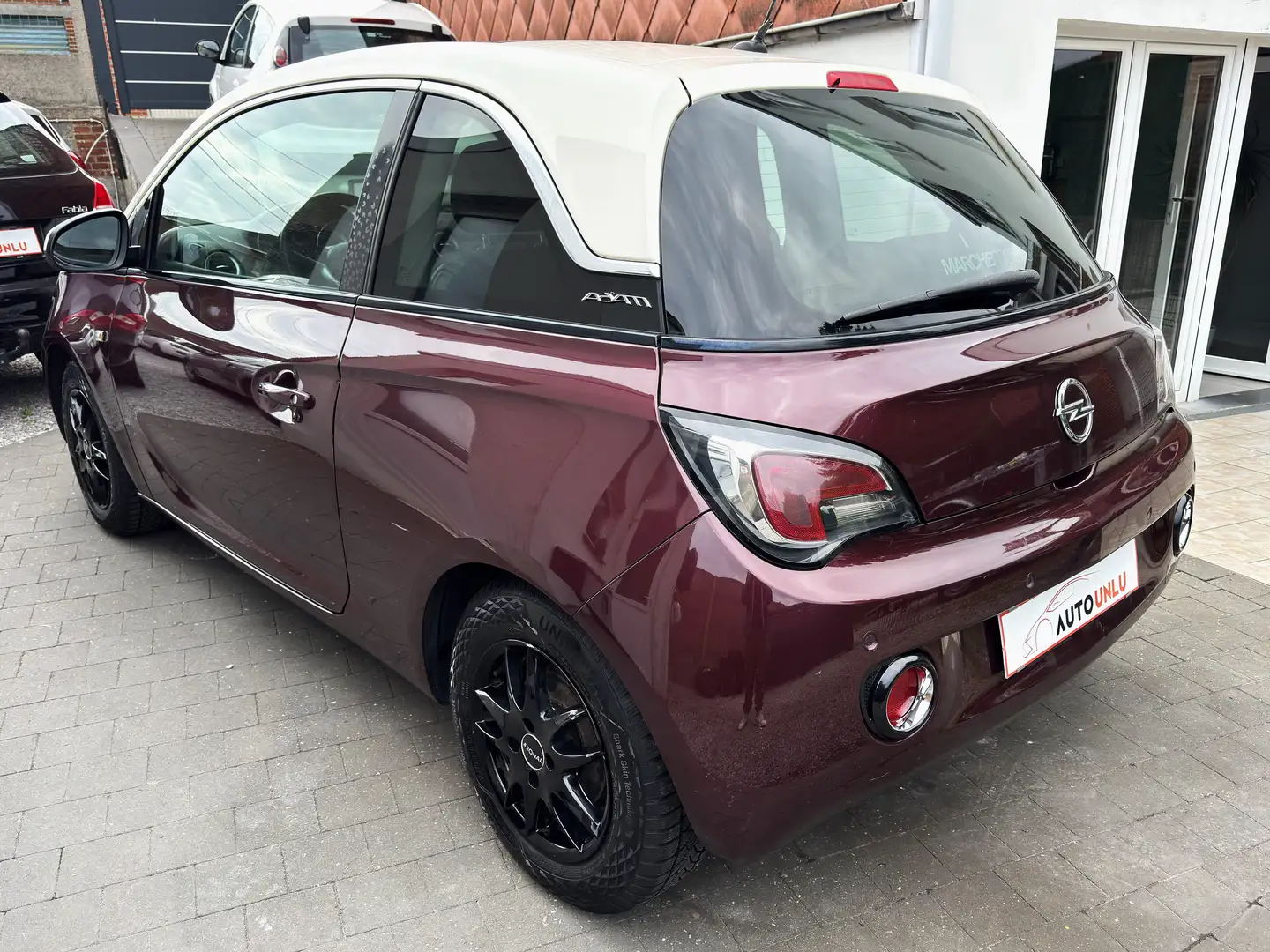 Opel Adam 1.0 Turbo 115 ch // Euro 6b // Cuir – Clim Auto Mauve - 2