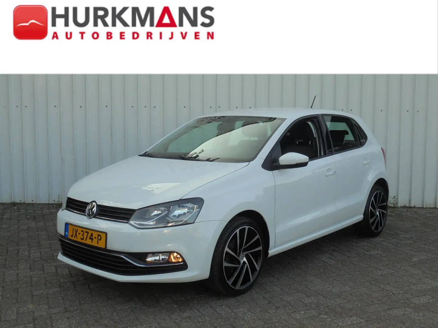 Volkswagen Polo 1.0 TSI 5DRS NL AUTO MET 58.689 KM !!! AIRCO Wit - 1