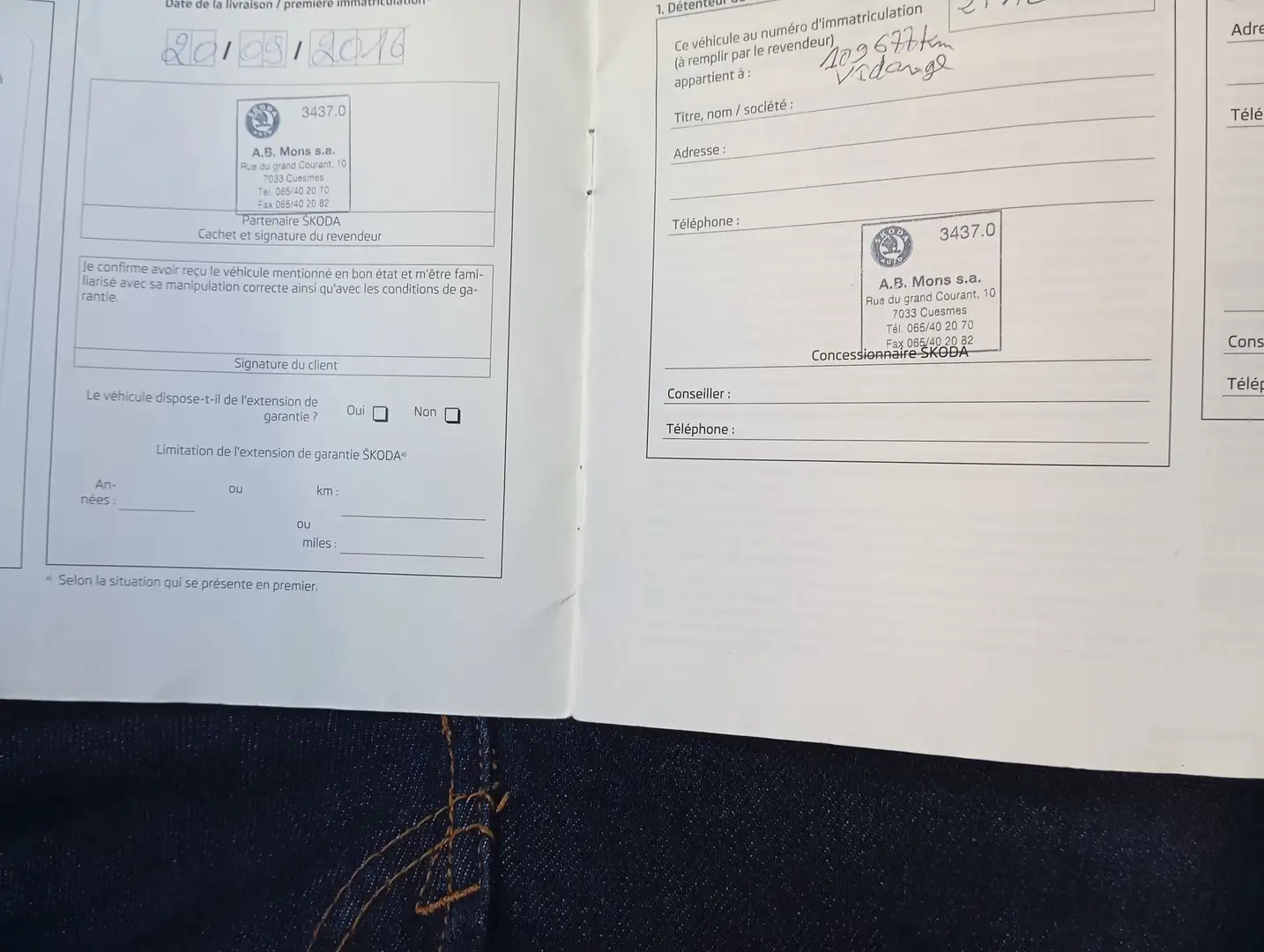 Skoda Fabia Fabia SW 1.2i Go Plus Gris - 2