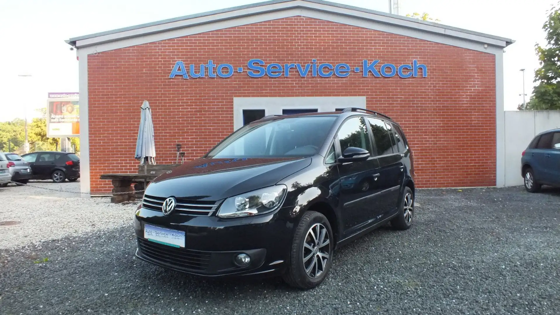 Volkswagen Touran 1.2  TSI Panorama aus  1.HD*SHZ*KLIMA*BC* Schwarz - 1