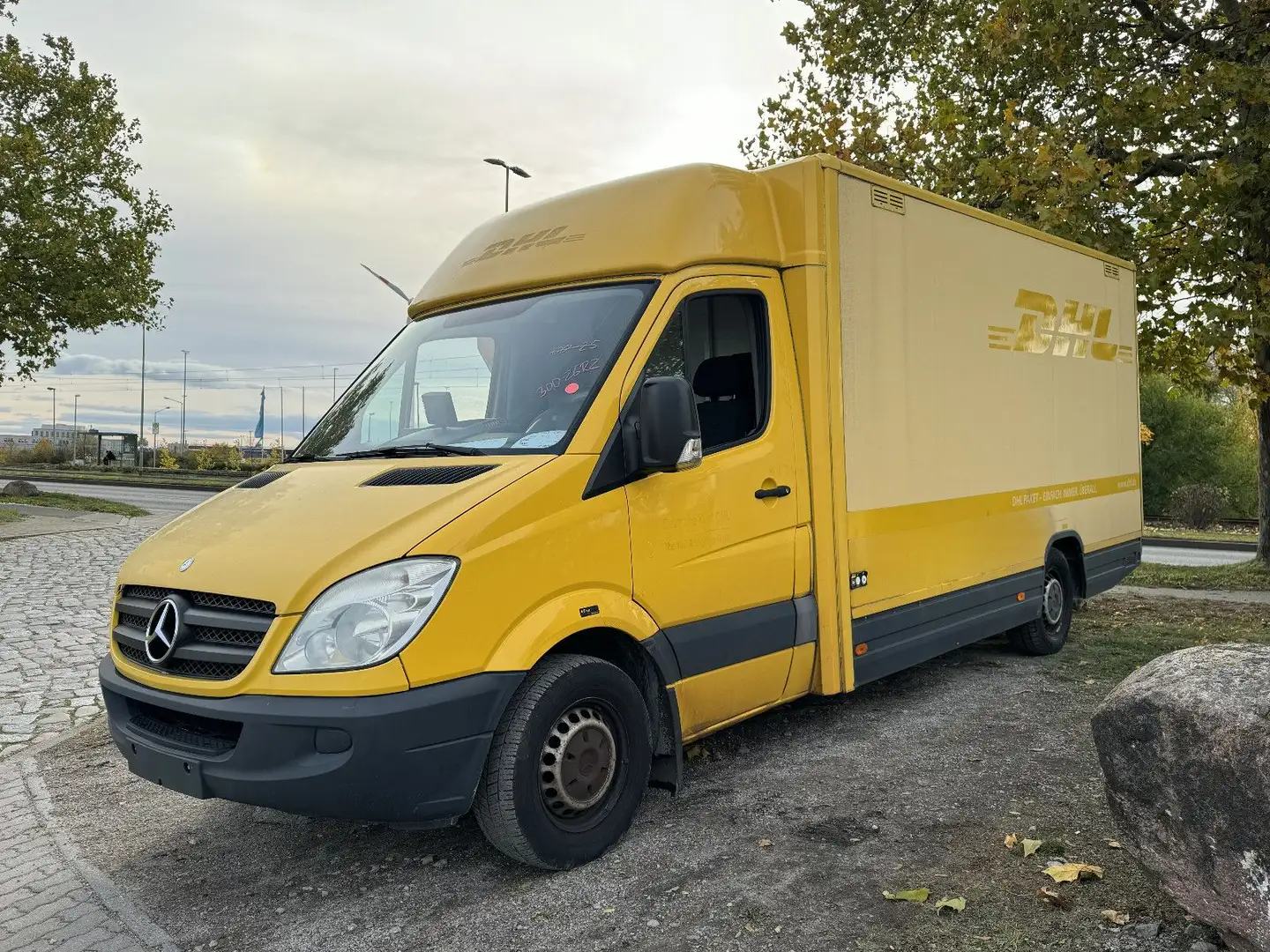 Mercedes-Benz Sprinter II Pritsche/ Koffer/Regalsystem Jaune - 2
