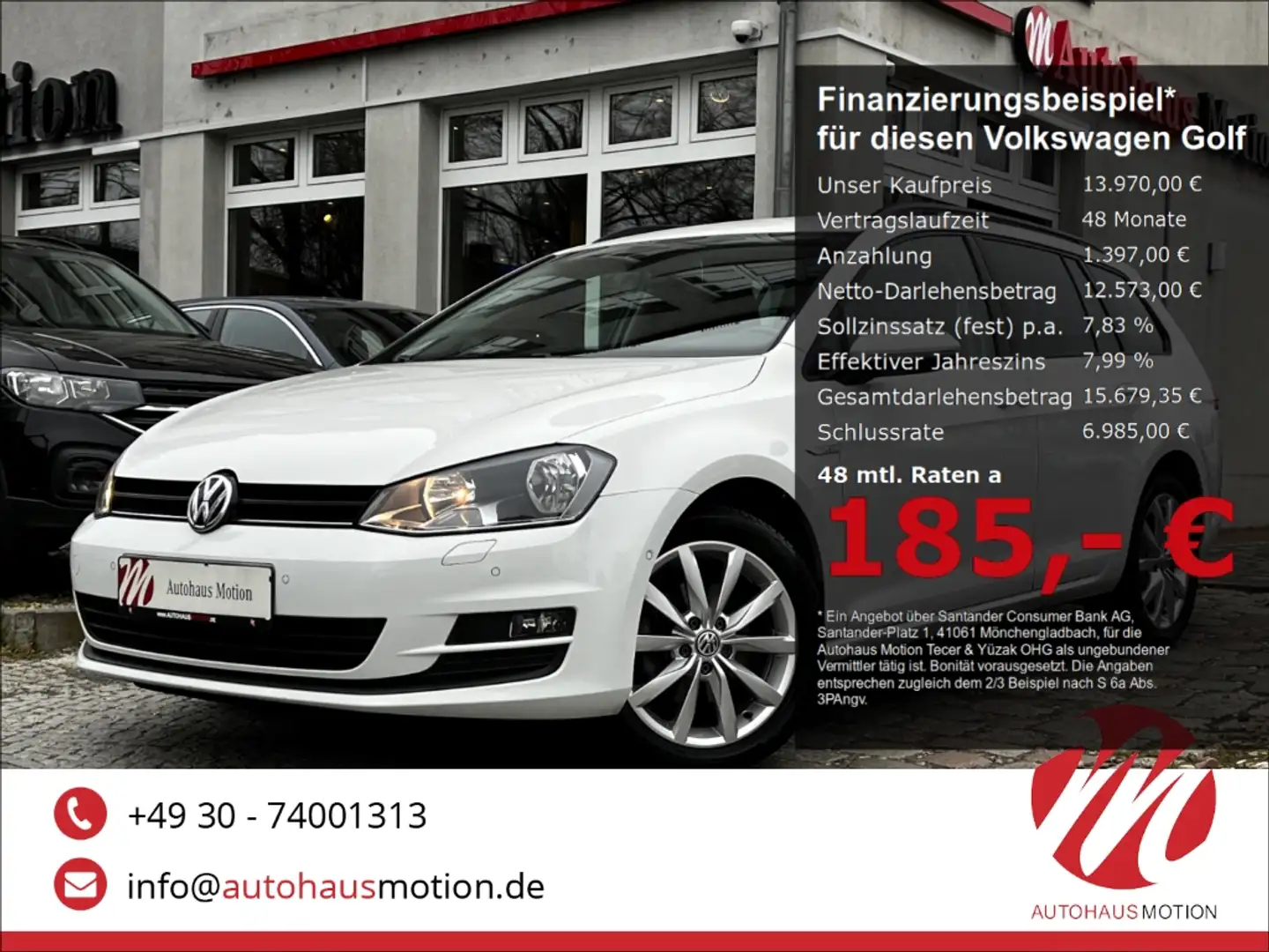 Volkswagen Golf VII Variant Cup BMT 1.2 TSI PDC SHZ TEMP Wit - 1