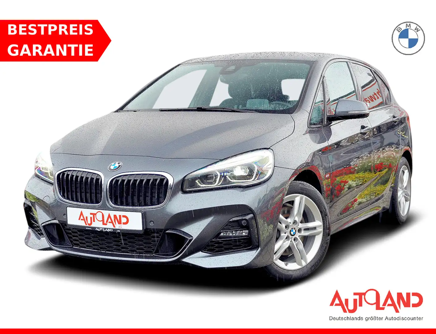 BMW 220 d xDrive M Sport Active Tourer LED AHK Navi Gris - 1