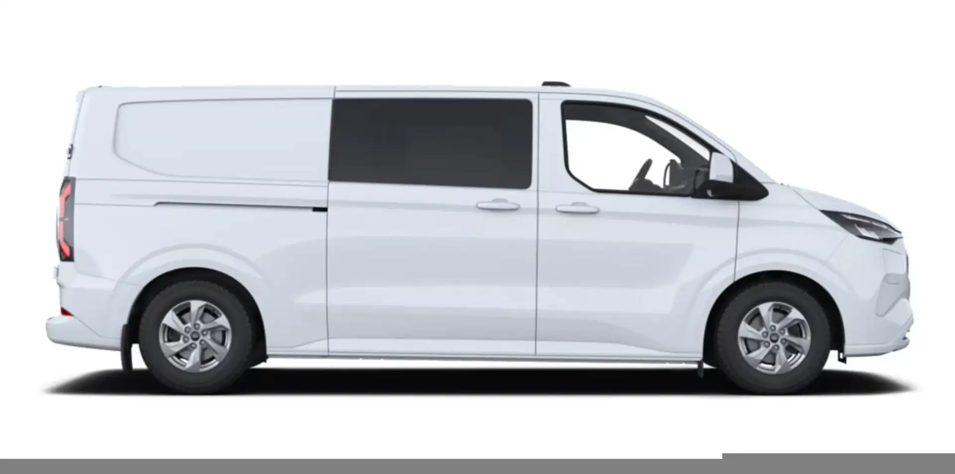 Ford E-Transit Custom Limited DCiV 71kWh L2 AHK 5S 160 kW (218... Weiß - 2