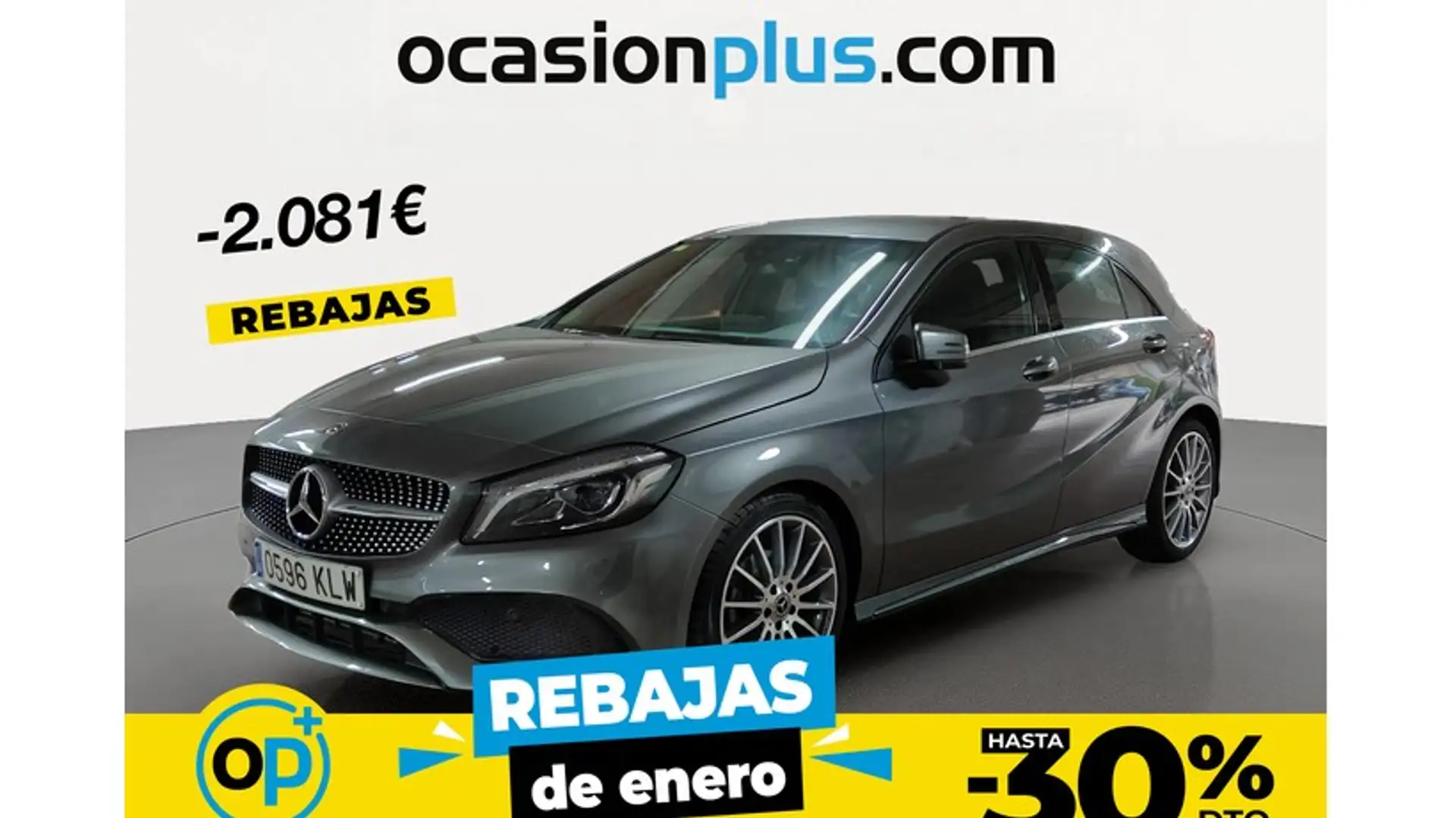 Mercedes-Benz A 200 200d 7G-DCT Gris - 1