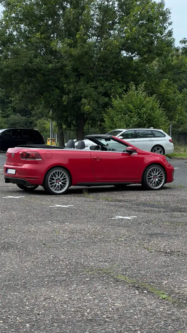 Volkswagen Golf Cabriolet GTI 2.0 TSI DSG Piros - 2