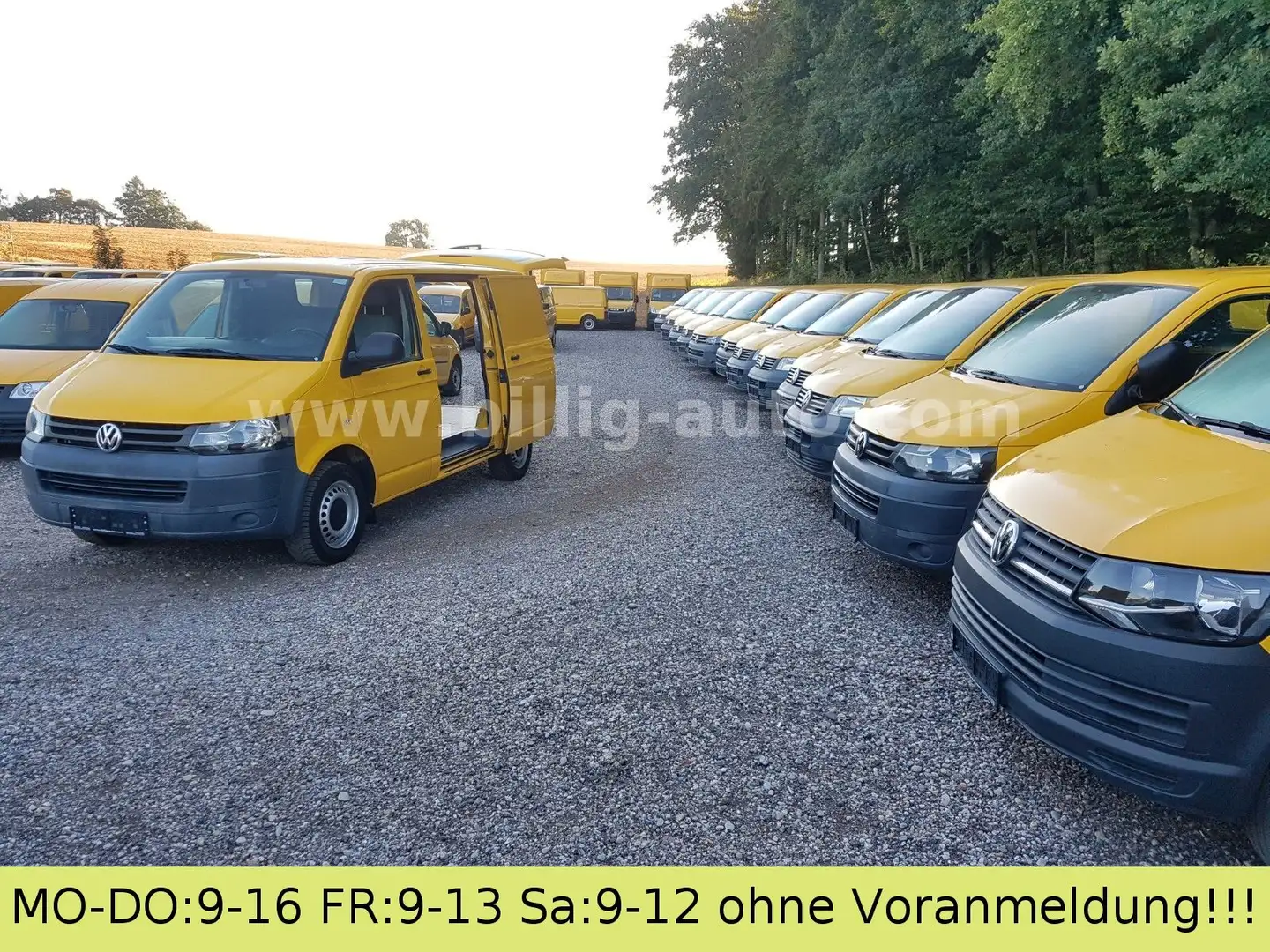 Volkswagen T5 Transporter T5 1.9 TDI 2x Schiebetüre /Scheckheft Geel - 1