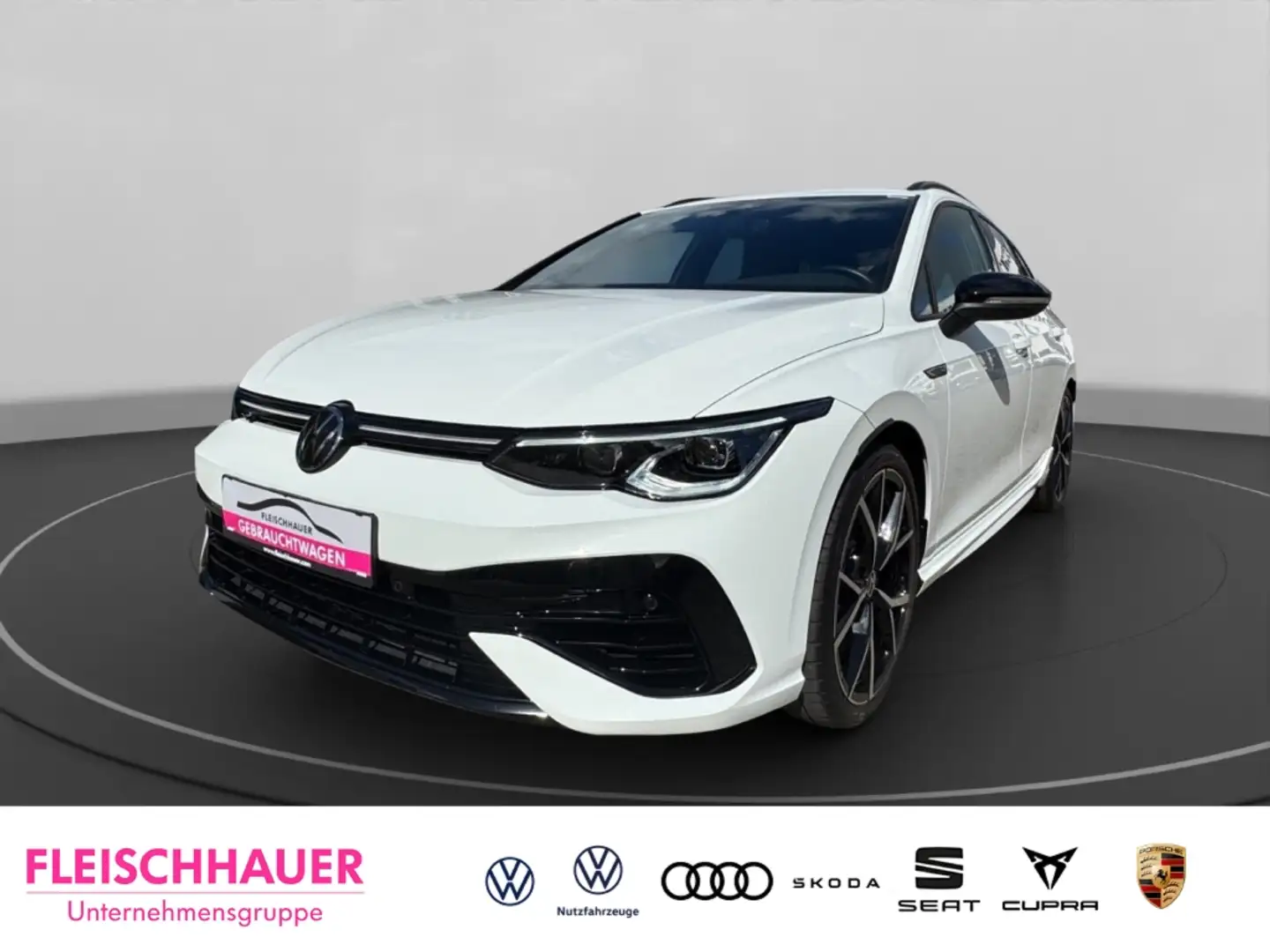 Volkswagen Golf VIII R Variant 2.0 TSI 4Motion DSG+MATRIX+DC+NAVI+ Weiß - 1