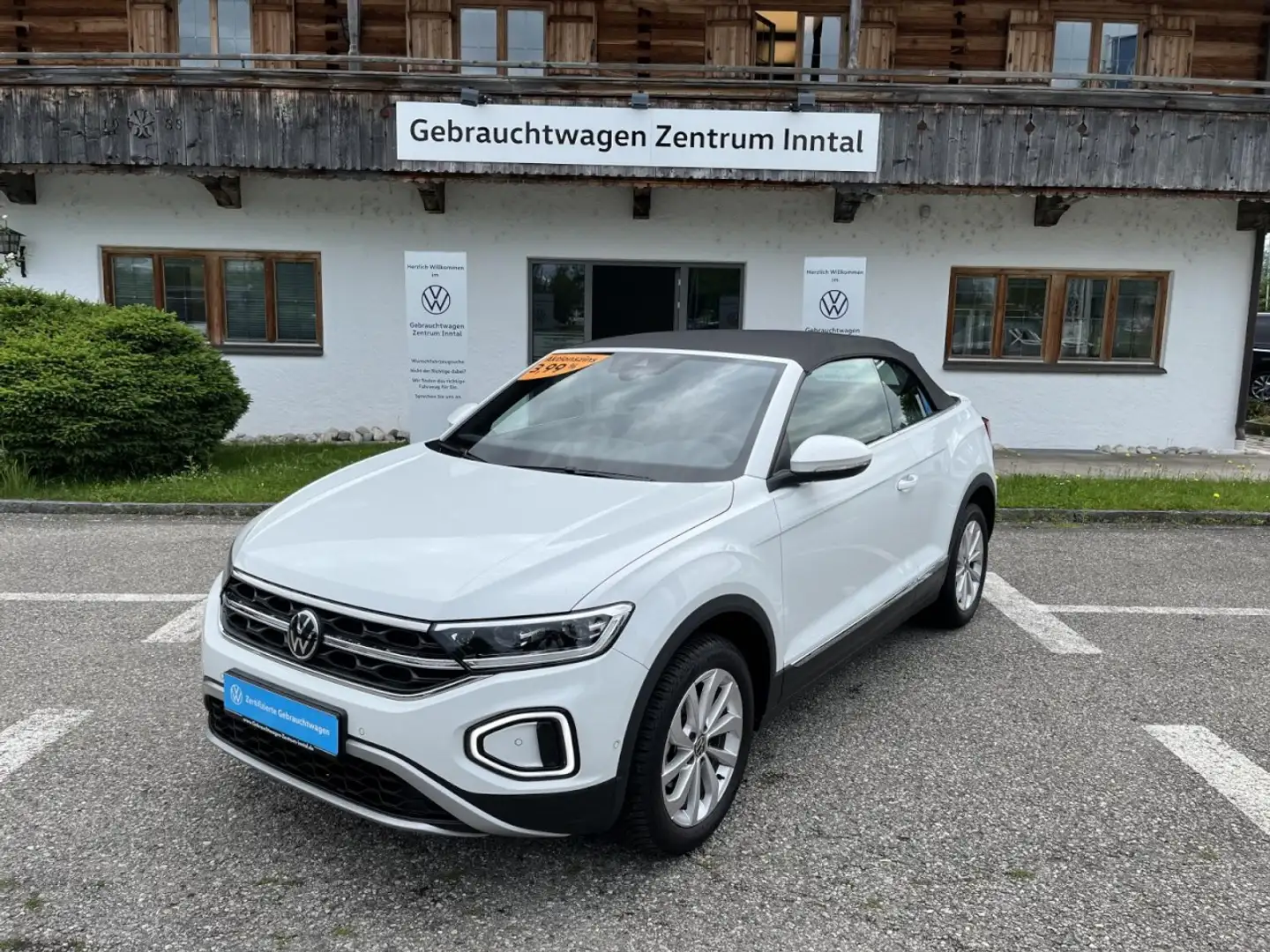 Volkswagen T-Roc Cabriolet 1.0 TSI Style (NAVI,App,LED,RearView,) Weiß - 2