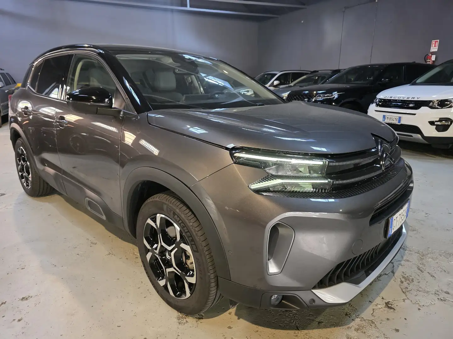 Citroen C5 Aircross 1.2 hybrid benzina e-series 136cv e-dcs6 automatic Grigio - 2