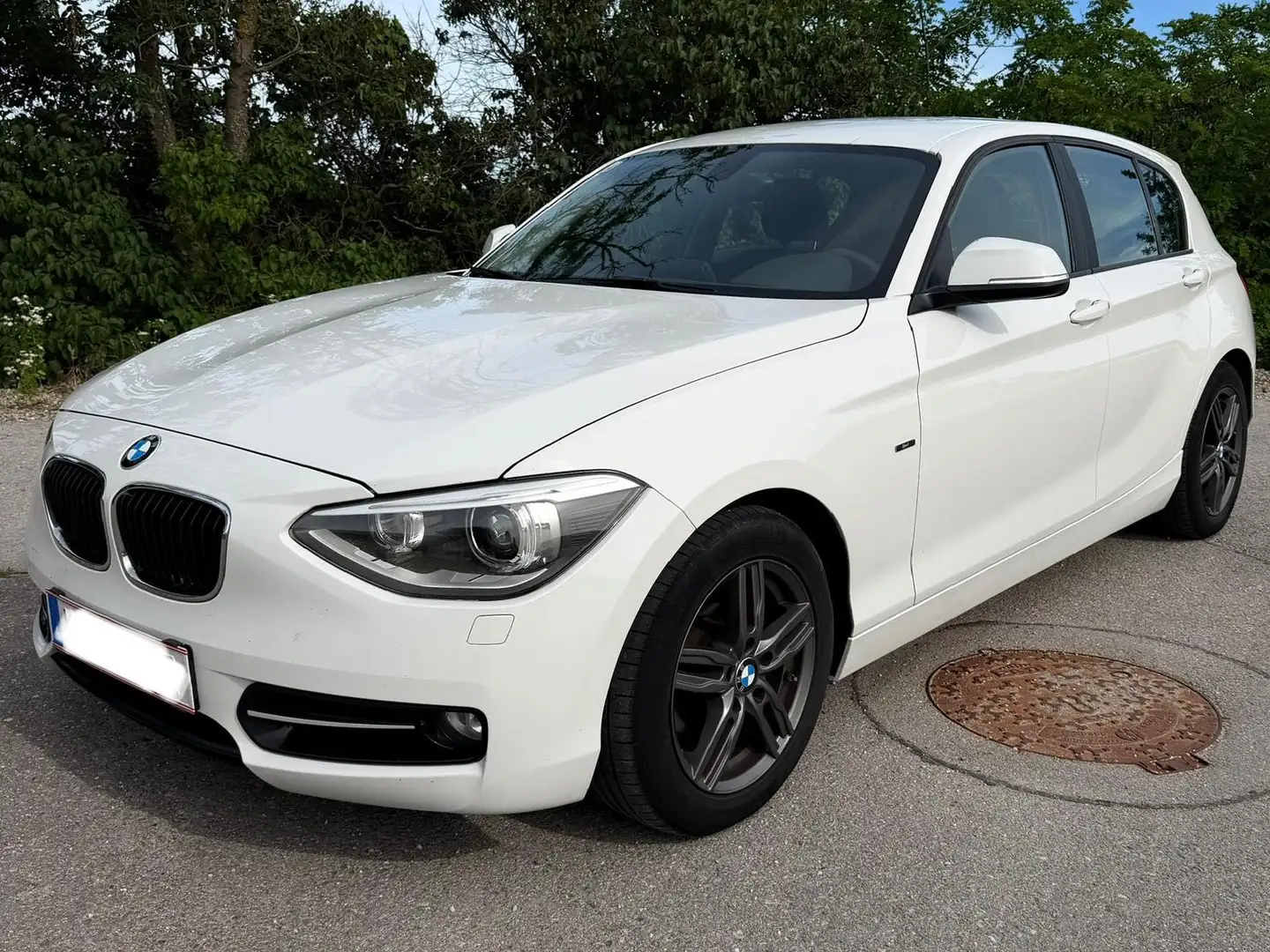 BMW 116 116d Weiß - 1