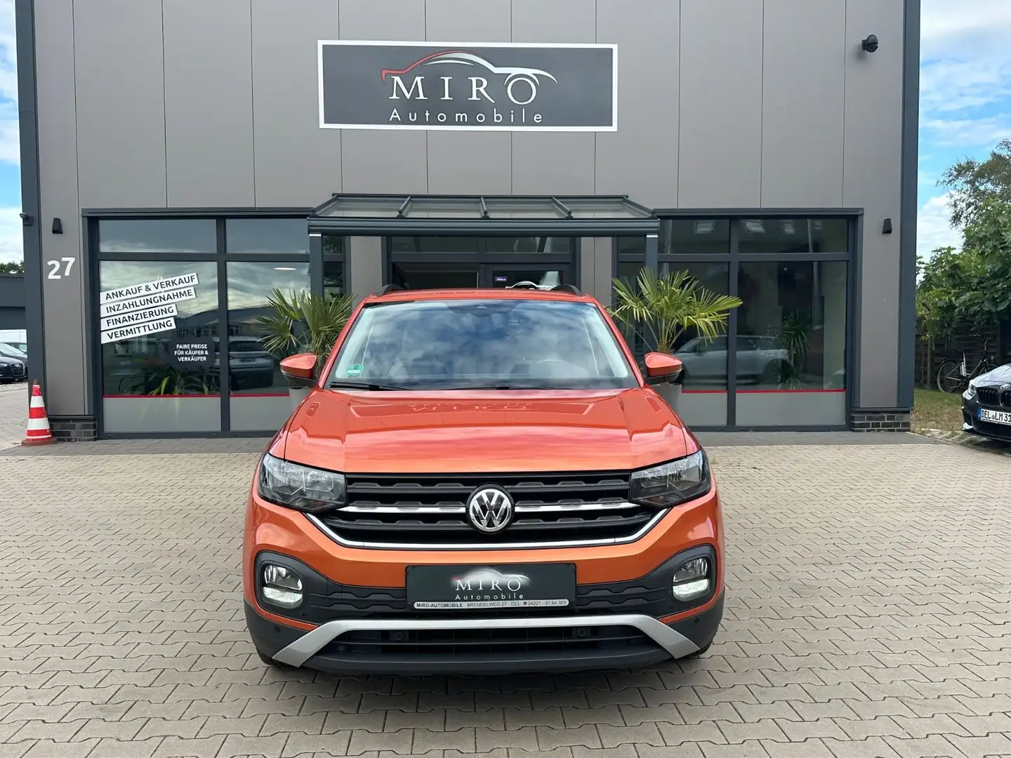 Volkswagen T-Cross TSI OPF 85kW Style/ NAVI/ ABSTANDASSIST Orange - 2