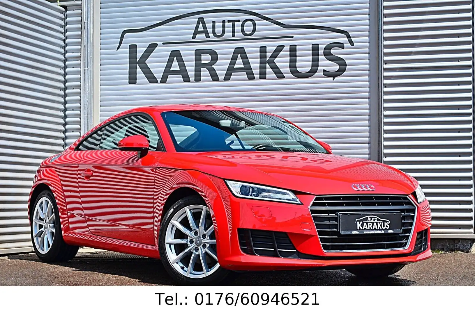Audi TT Coupe 2.0 TDI ultra "Navi/1.Hand/Scheckheft" Rot - 1