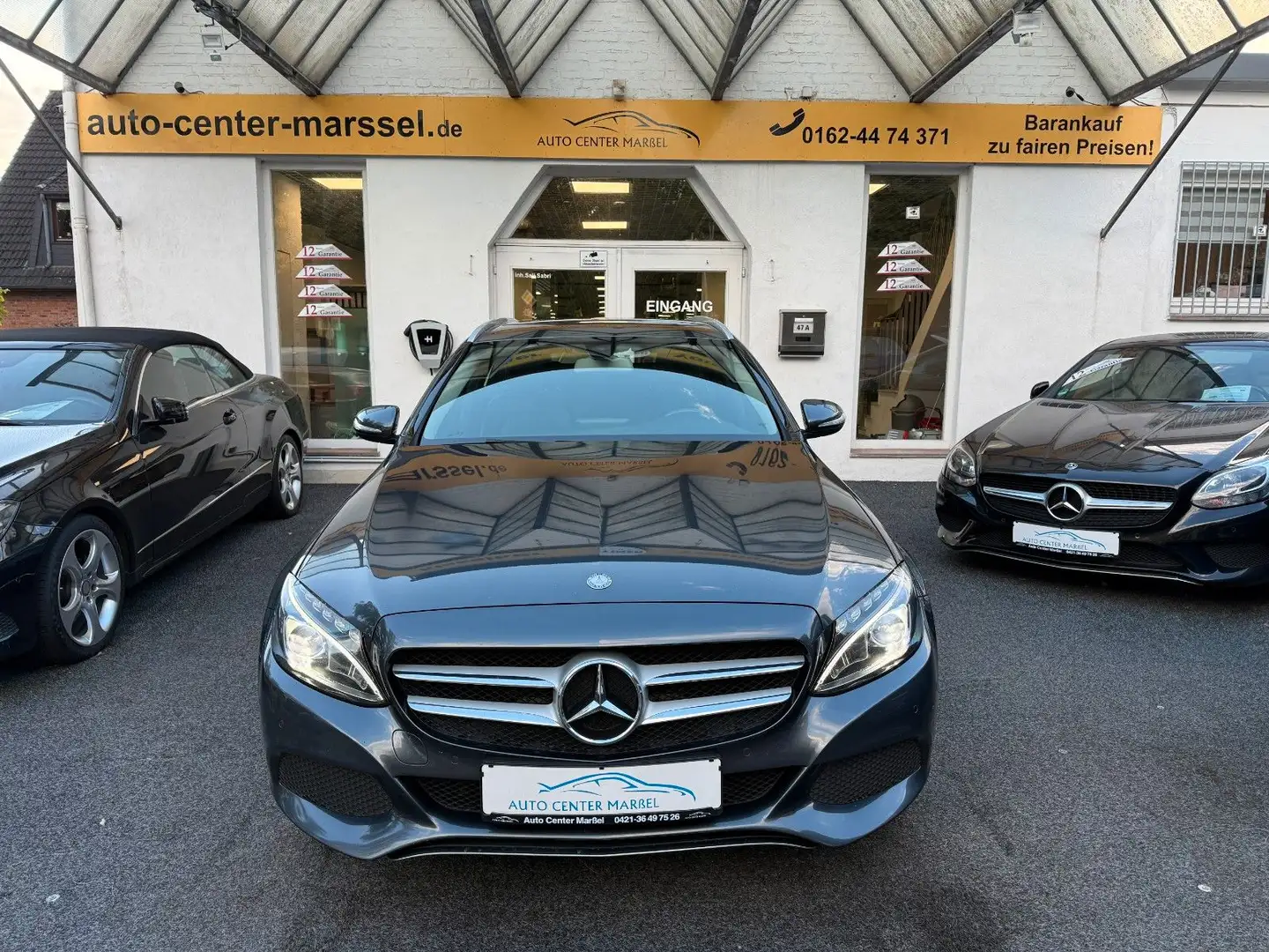 Mercedes-Benz C 220 d Avantgarde LED/AHK/PDC/SHZ/ALLWETTER Grau - 2