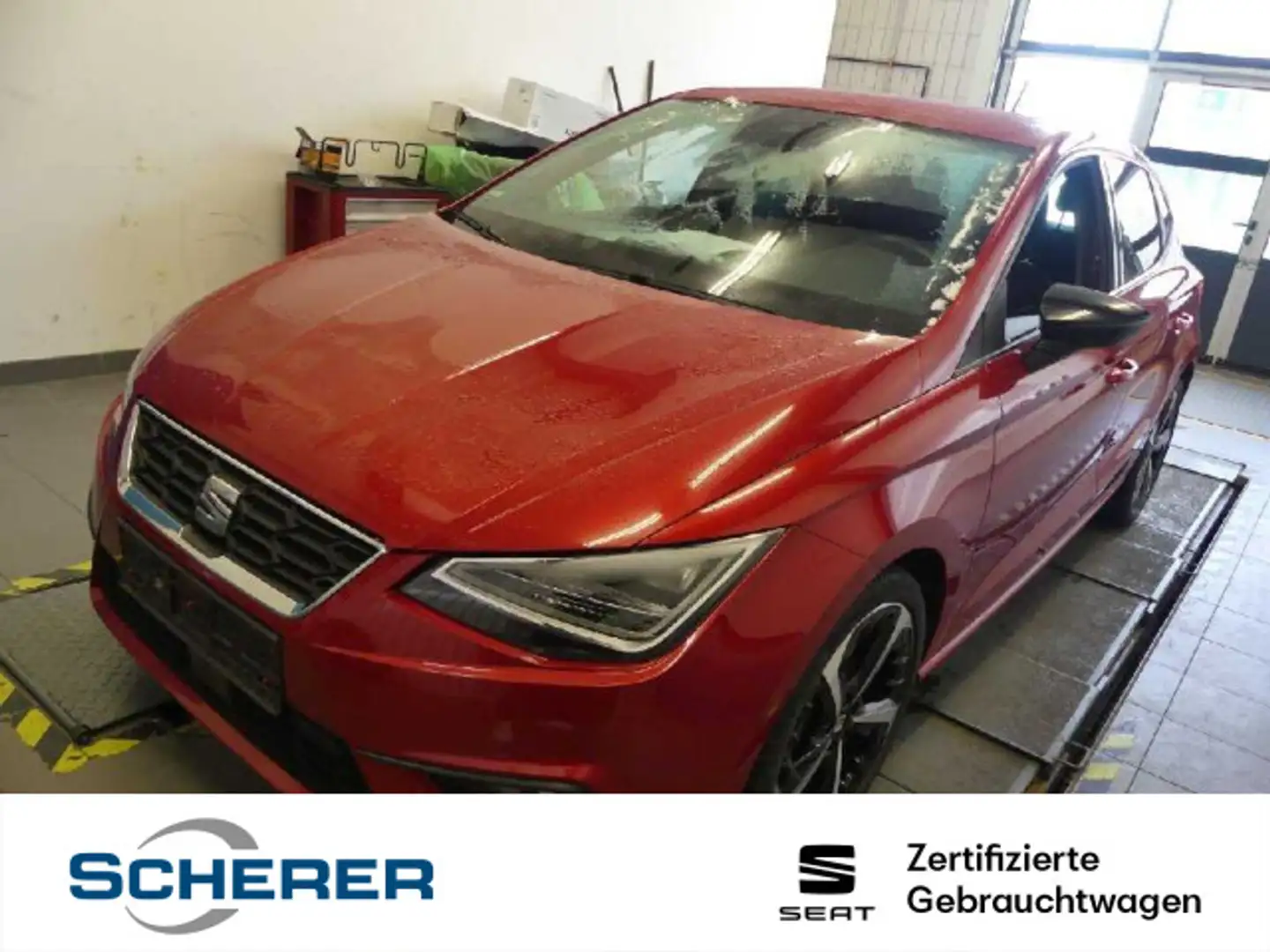 SEAT Ibiza 1.0 TSI DSG FR Navi, Full Link, RFK, LED, Rot - 1