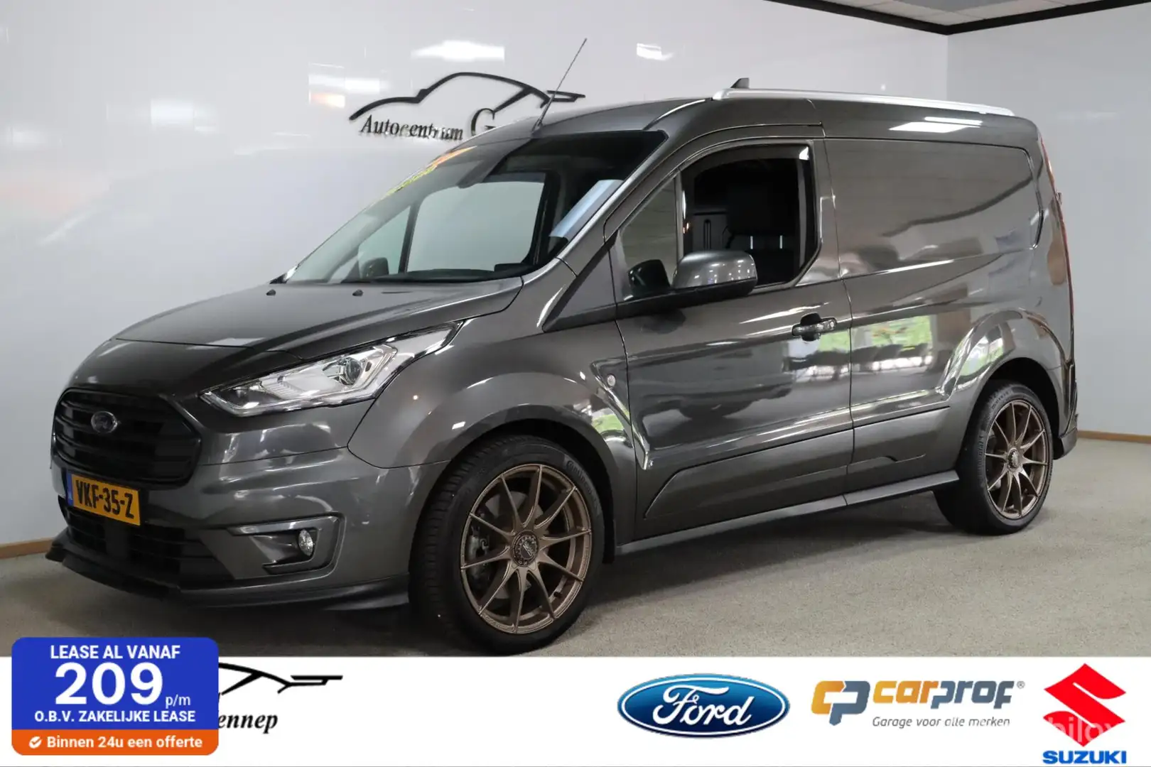 Ford Transit Connect 1.5 EcoBlue L1 Sport | MSRT UNIEK | Grijs - 1